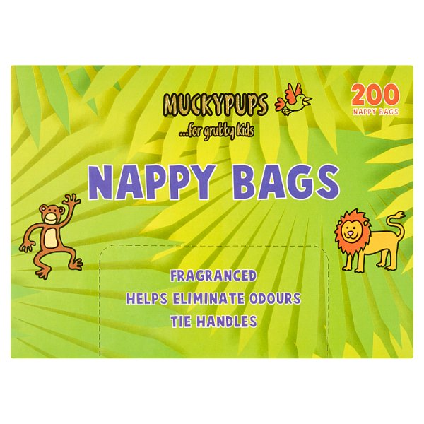 Muckypups 200 Nappy Bags - Smartkartz.co.uk