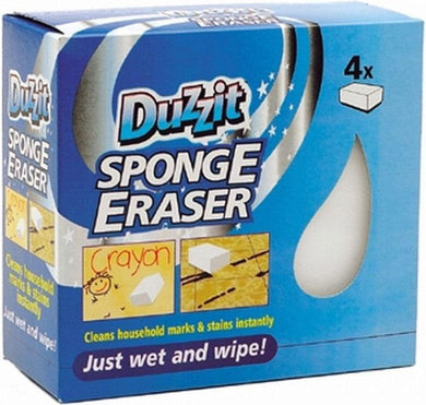 Duzzit Sponge Eraser 4 pack - Smartkartz.co.uk