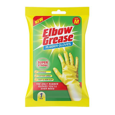 Elbow Grease Super Strong Rubber Gloves - Smartkartz.co.uk