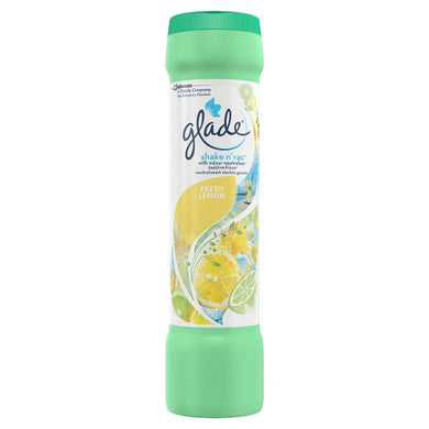Glade Shake & Vac Carpet Freshener Fresh Lemon 500g - Smartkartz.co.uk