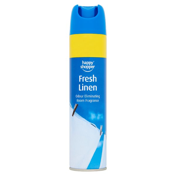 Happy Shopper Fresh Linen Odour Eliminating Room Fragrance 240ml - Smartkartz.co.uk