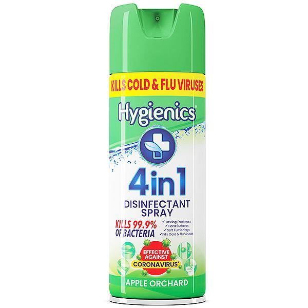 Hygienics 4-in-1 Apple Orchard Disinfectant Spray 400ml - Smartkartz.co.uk