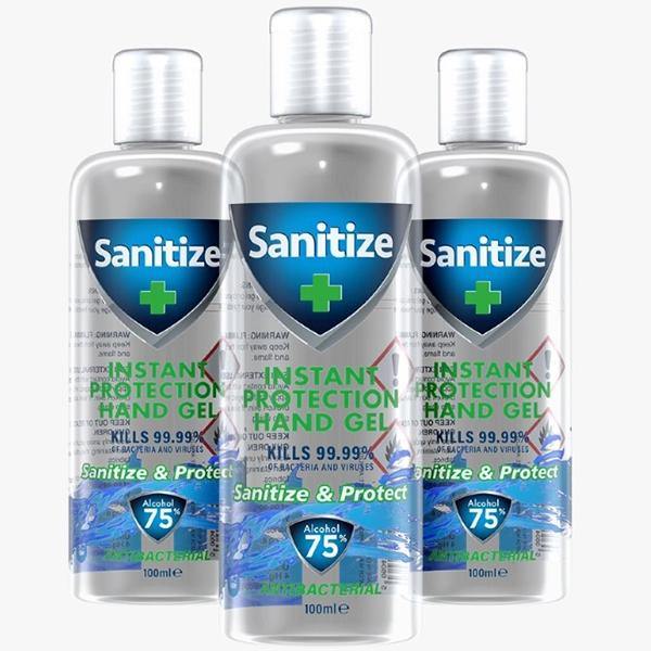 Sanitize Instant Protection 75% Alcohol Hand Gel - Smartkartz.co.uk