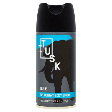 Tusk Blue Deodorant Body Spray 150ml - Smartkartz.co.uk