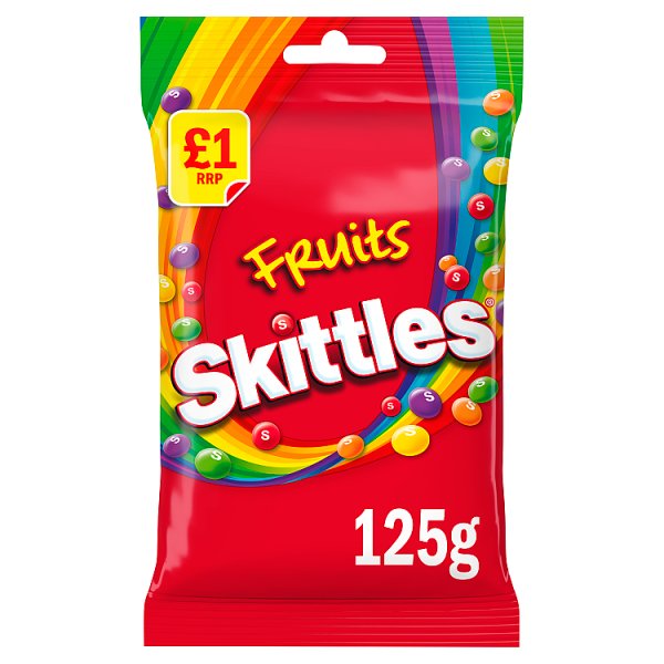 Skittles Fruits Sweets Treat Bag 125g - Smartkartz.co.uk