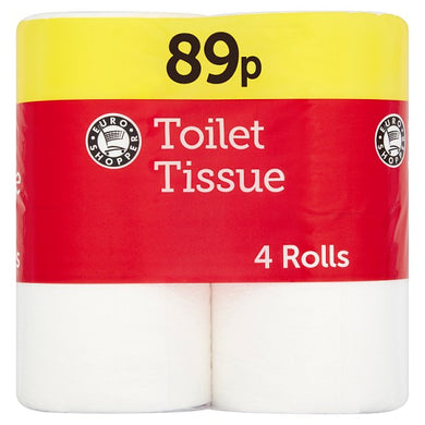 Euro Shopper Toilet Tissue 4-Pack - Smartkartz.co.uk