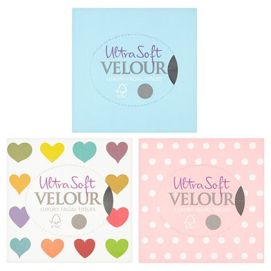 Velour Ultra Soft Luxury Facial Tissues 50's - Smartkartz.co.uk